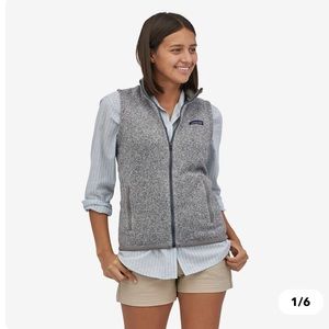 PATAGONIA Women's Better Sweater Fleece Vest Grey
